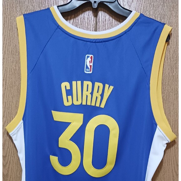 Stephen Curry (Nike)-(Warriors)-(Blue)-(Jersey)-(New Condition)-(Size XL)-$90.00 - Picture 7 of 9